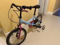 Детско колело Btwin за момиче 16 цола