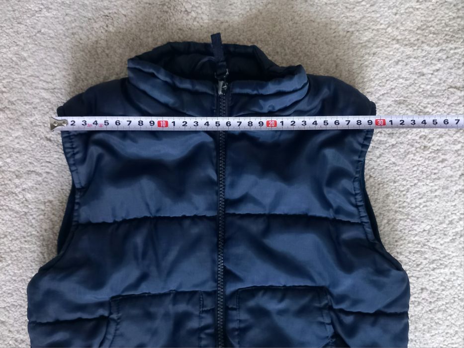 Детски капитониран елек за Момче, син цвят, за 3-4 г