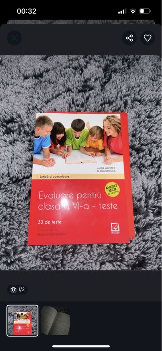 Carte evaluare nationala cls 6 romana