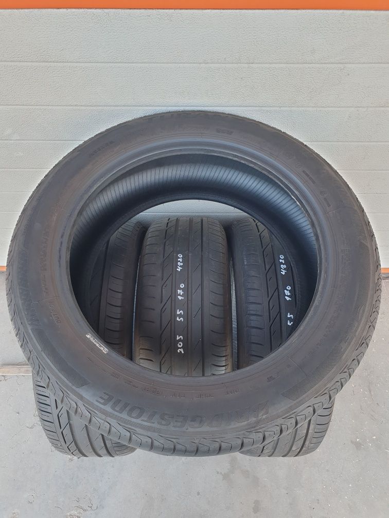 Летни гуми 4 броя BRIDGESTONE Turanza T001 205 55 R17 дот 2221