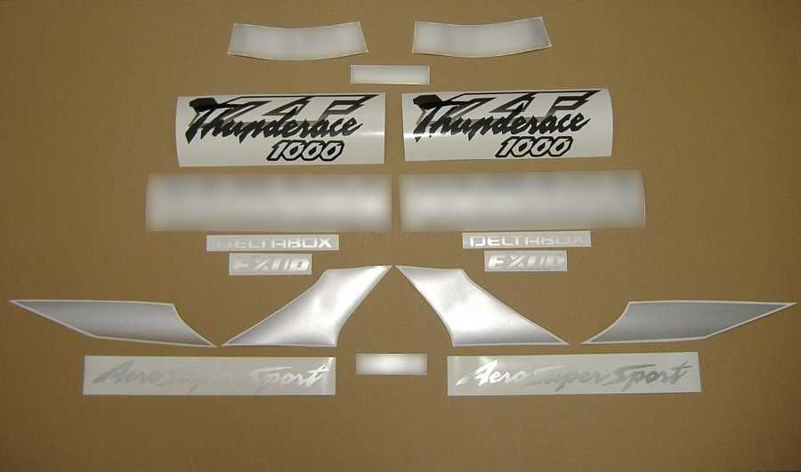 Стикери Yamaha YZF 1000 Thunderace Ямаха тъндърейс лепенки юзф емблеми