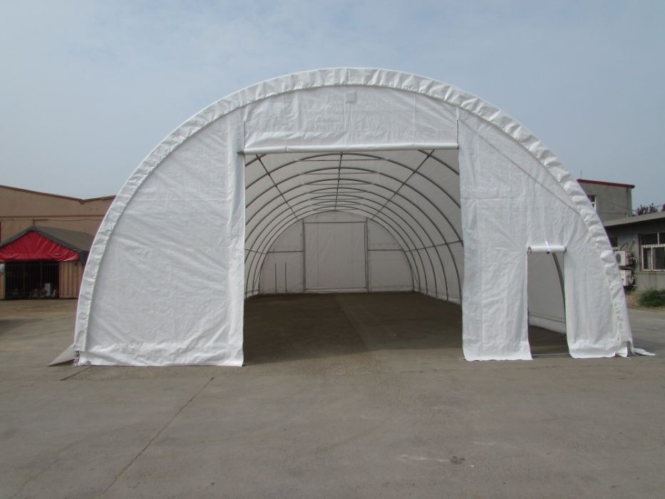 Дъговидно хале, огнеустойчив PVC 720g/m2 - размери 9х12 9х20 9х26