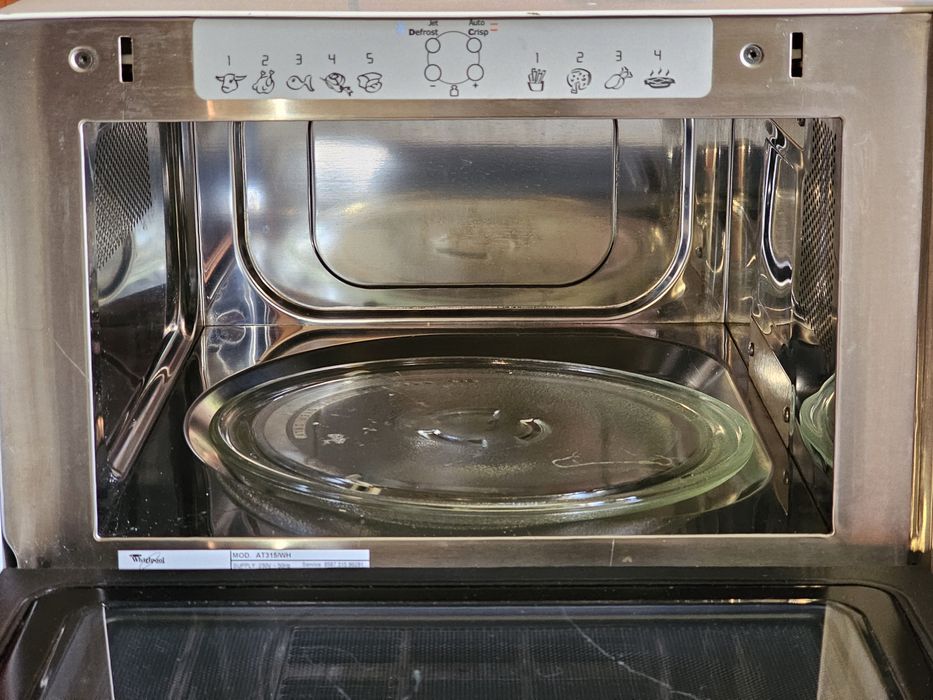 Cuptor cu microunde Whirlpool AT315 – 25 L, 900 W, Grill + Crisp