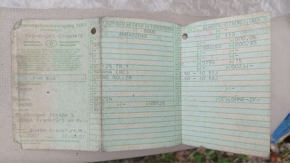 Yamaha Cygnus MBK 125