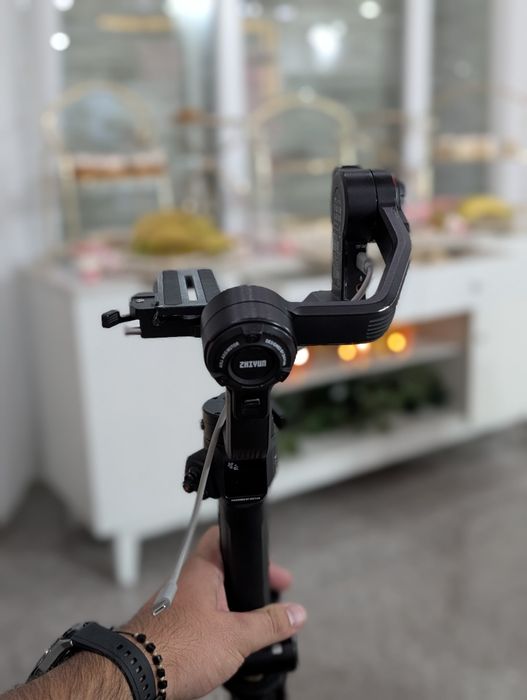 Stabilizator Zhiyun-Tech Weebill 3, Lumina incorporata, Microfon incor