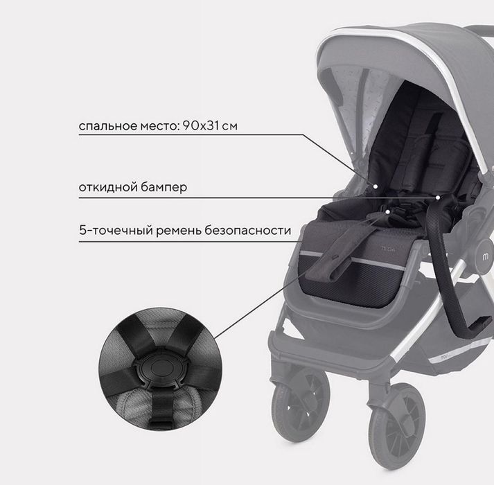 Коляска 2в1 состояние новое использовали 1 раз
