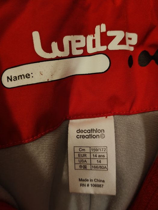 Pantaloni ski Decathlon