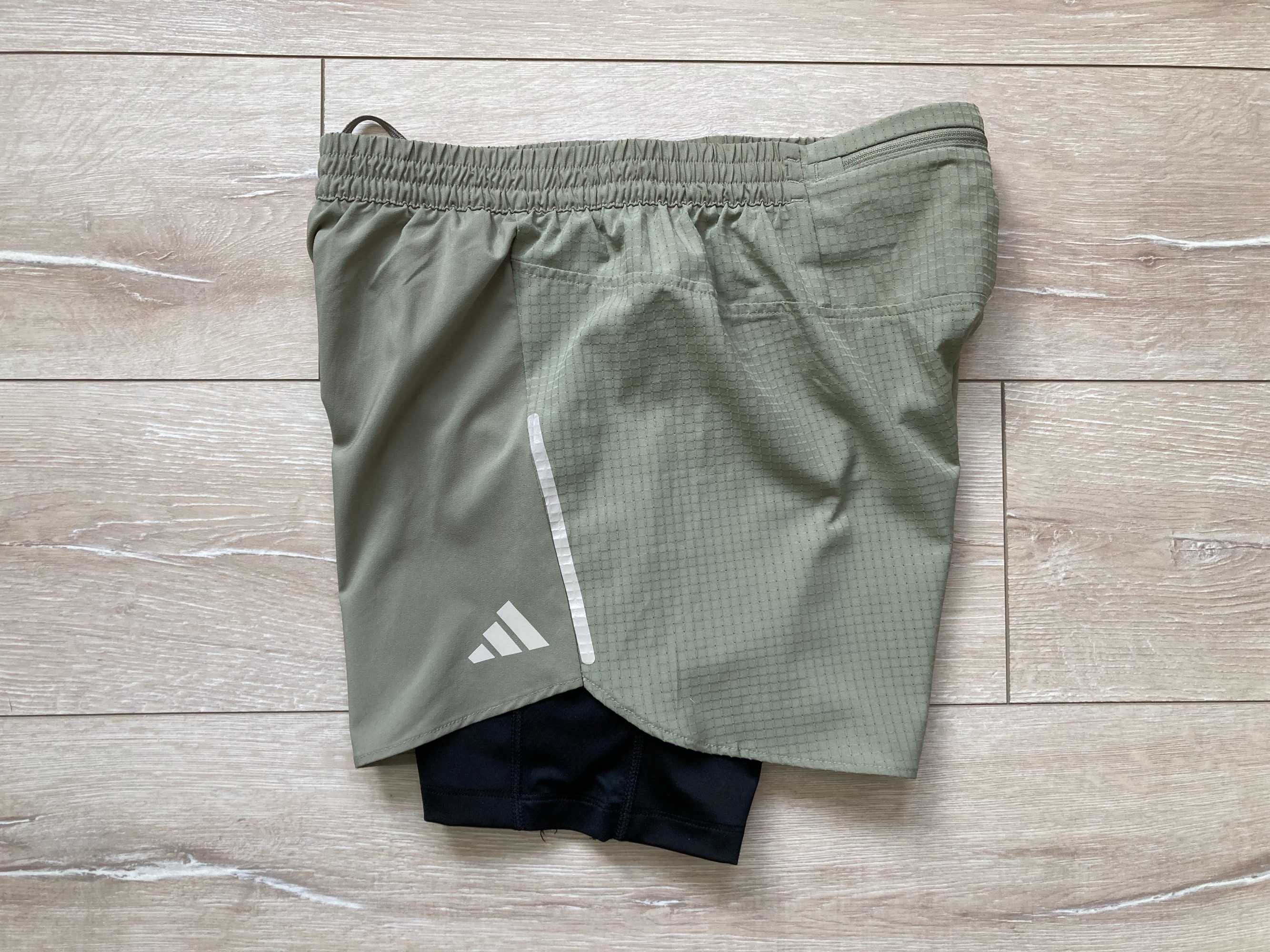 Adidas D4R Aeroready RUN къси панталони с клин къс панталон шорти М