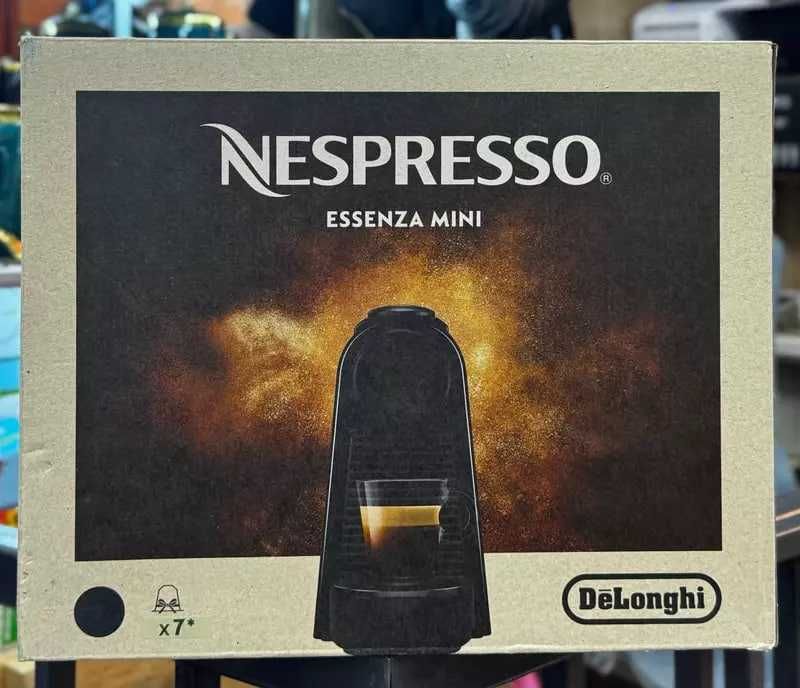 Капсульная кофемашина Delonghi Nespresso Essenza mini! Новая в коробке