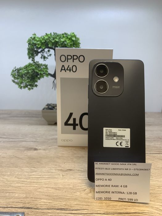 Oppo A40 la cutie , impecabil