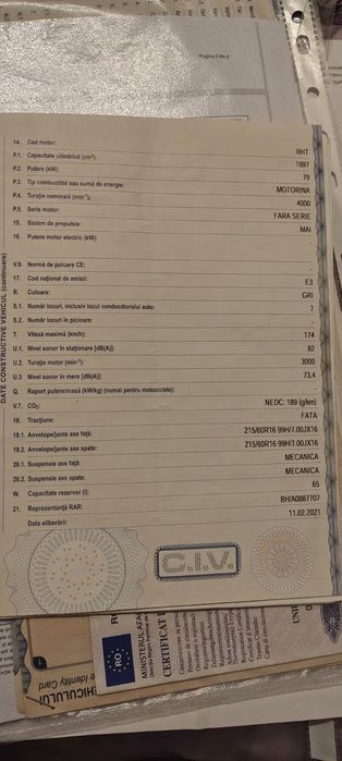 Vind Motor Peugeot 807  2006