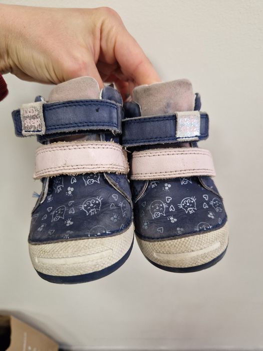 Детски кожени обувки DD step, Primigi н.22