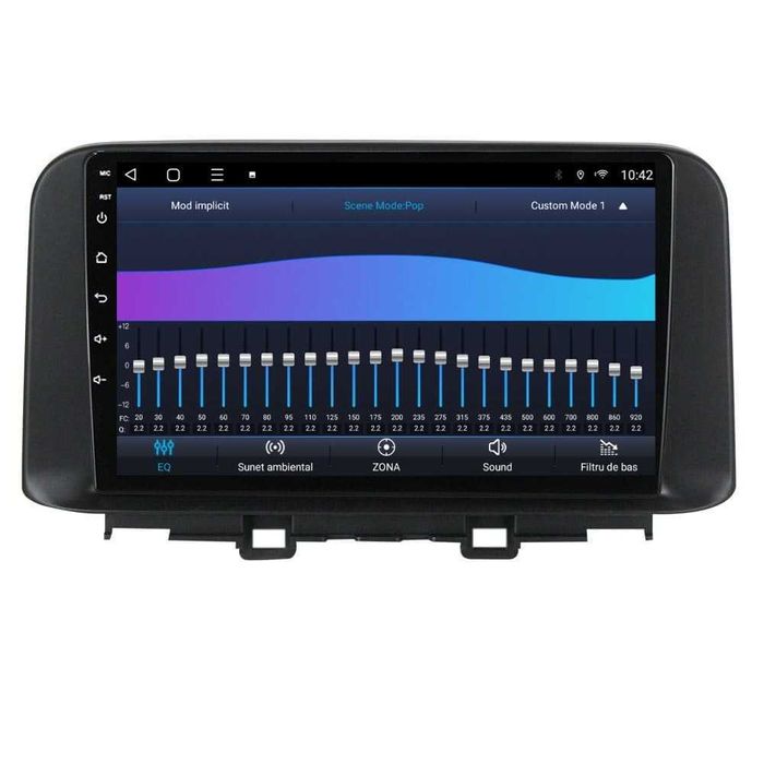 Navigatie Android 14 Hyundai Kona 2017+ 1/8 Gb Waze CarPlay +CAMERA