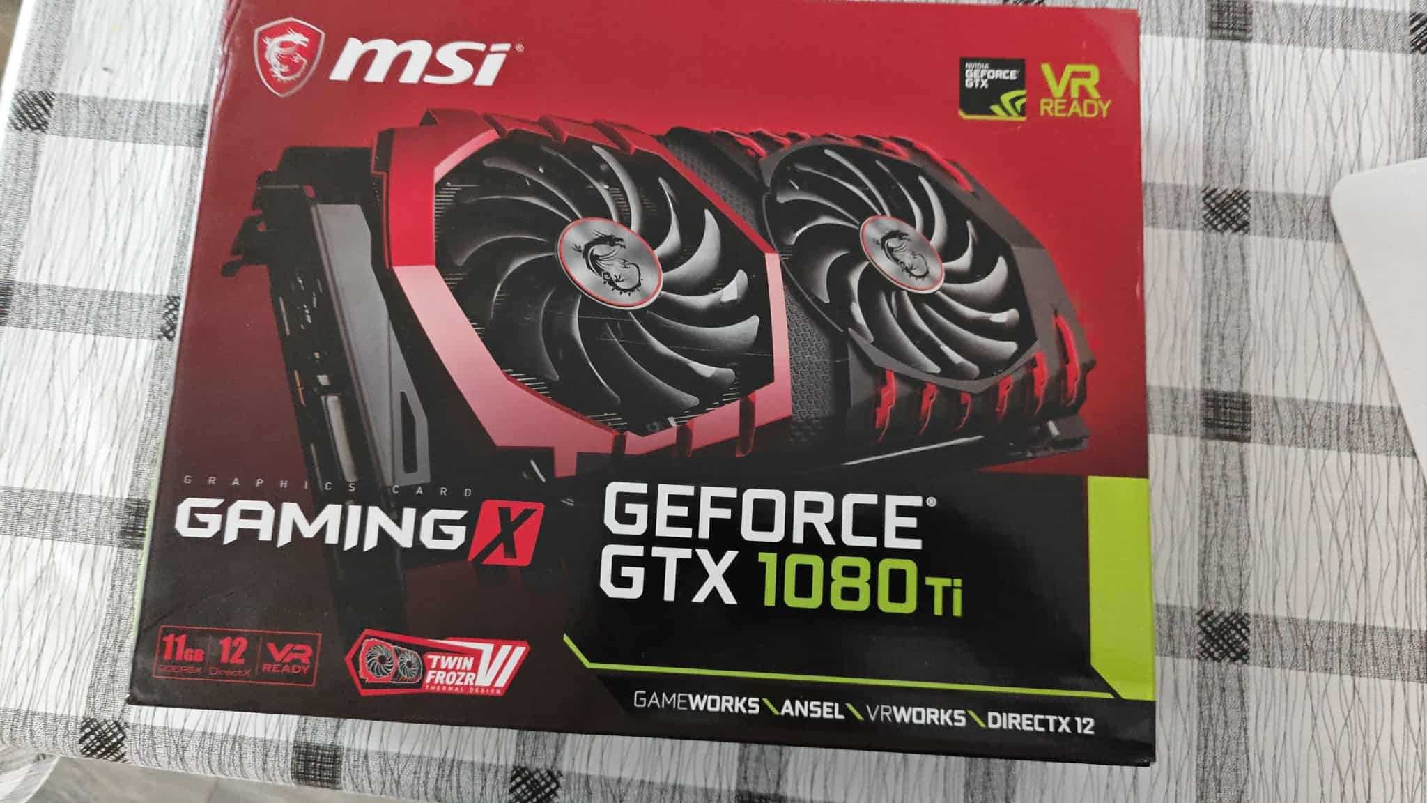 Видеокарта MSI Nvidia GTX 1080 ti 11Gb