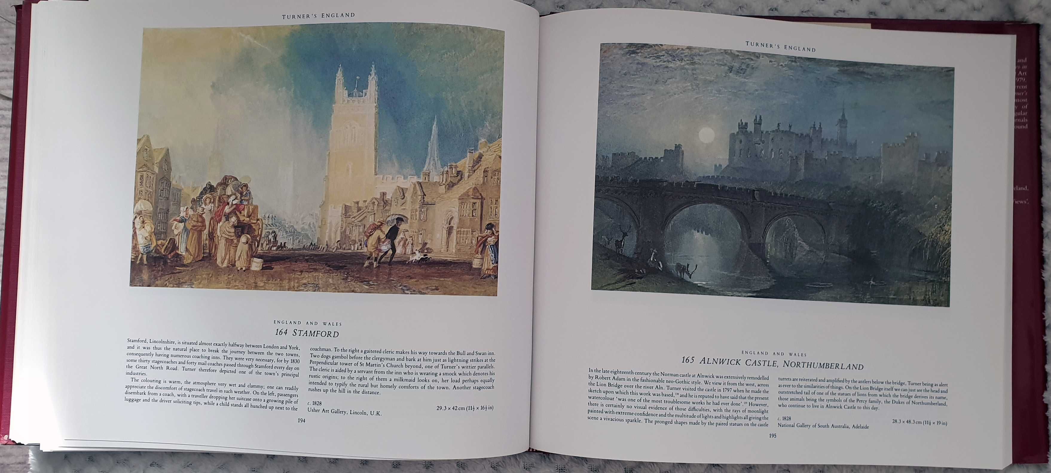 Album arta / pictura - Turner's England 1810-1838