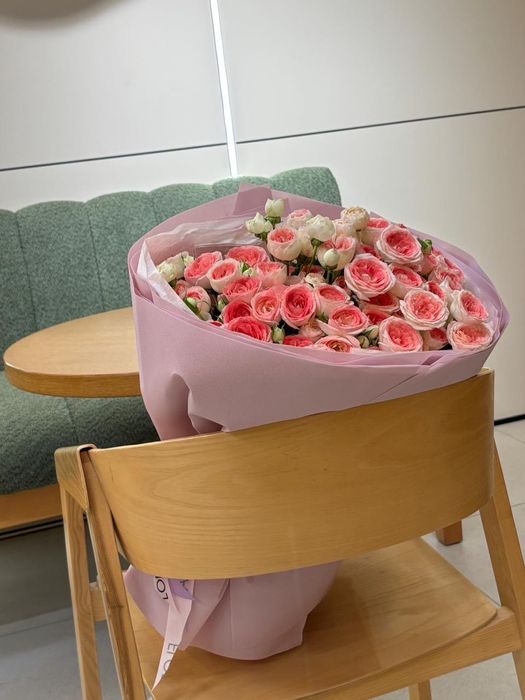 Цветы Кустовые цветы объемный