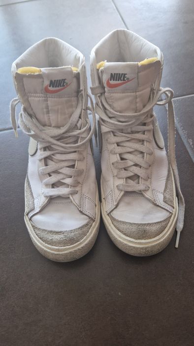 Nike, номер 39, кожа, бял