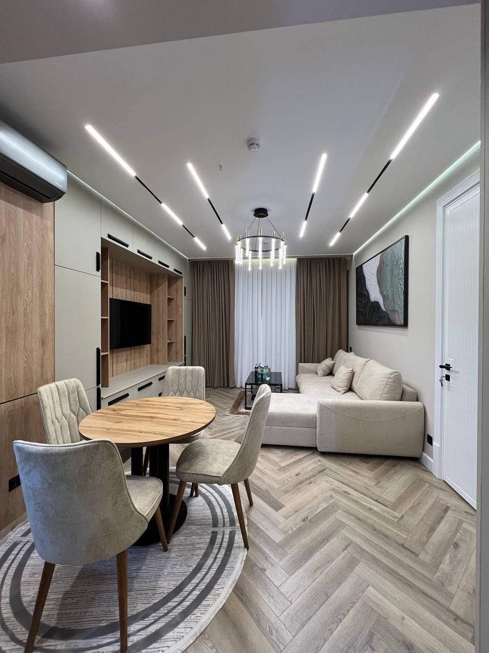 Gardens Tashkent City: Аренда студии | Дизайн ремонт | Бассейн в ЖК