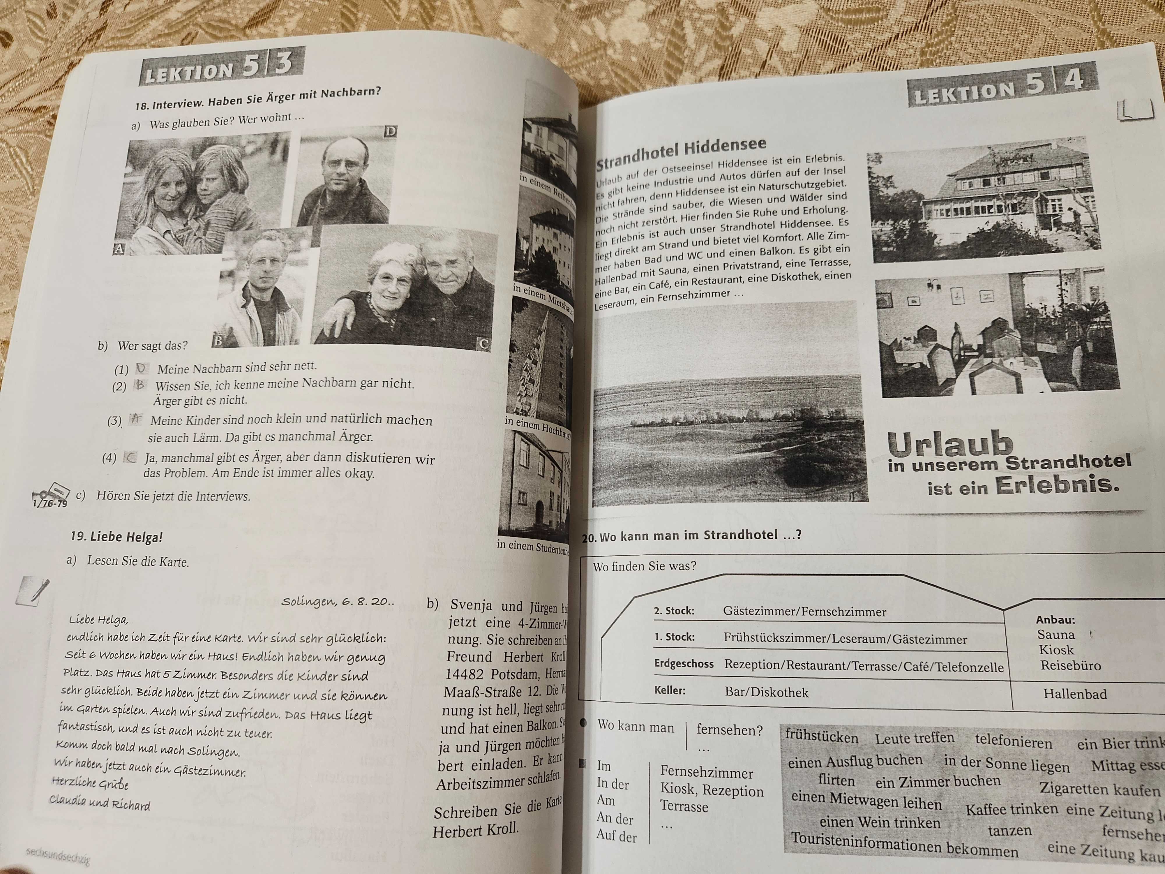 Учебници по немски език - Menschen B1 / Sicher B2/ Themen Aktuell
