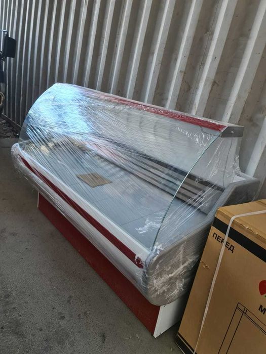 Металлические стеллажи витринные холодильники для магазины