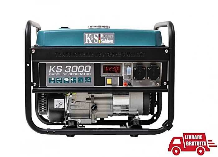 Generator Curent Benzina GPL Konner Sohnen KS3000 AVR LIVRARE GRATUIT