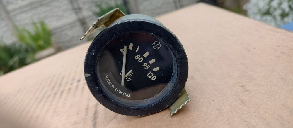 Ceas bord temperatura camion 24V /epocă.    NOU