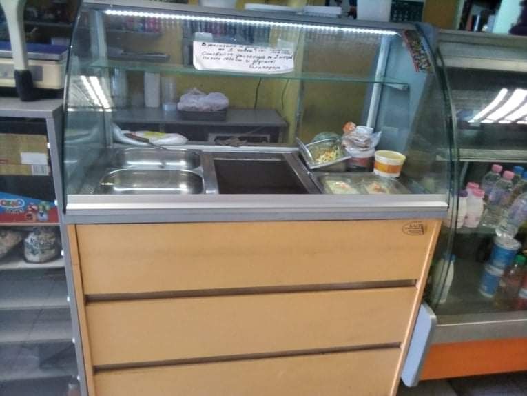 Топла витрина за бързо хранене и гастронорми