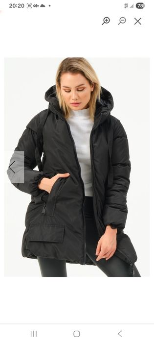 Geaca dama neagra de la Factcool