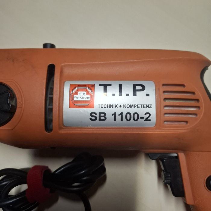 bormașina T. I. P.  SB 1100-2.cu fir.