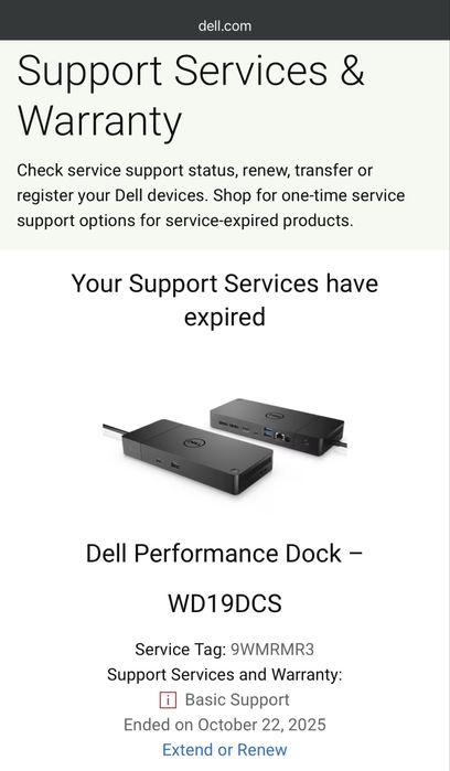 Dell Performance Dock – WD19DCS