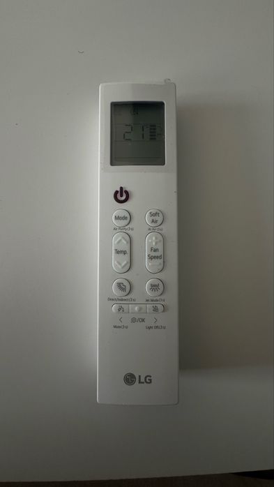 LG дистанционно за климатик