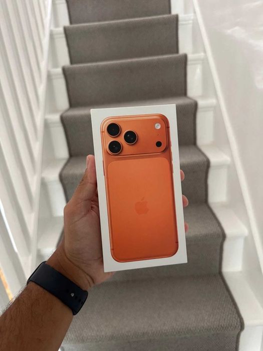 Apple iPhone 17 Pro Max, 512GB, 5G, Cosmic Orange, Nou, Sigilat, Liber