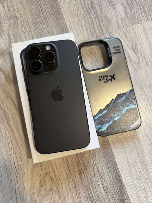Vand Sau Schimb IPhone 15 PRO Black Titanium 256Gb Neverlocked