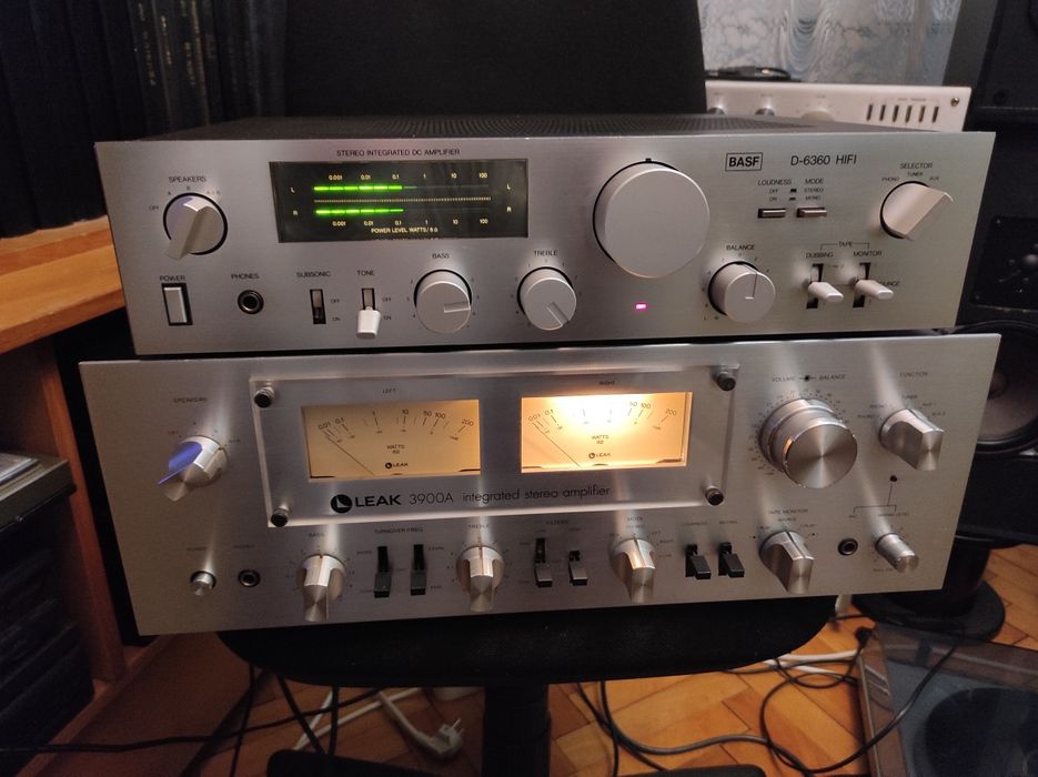 AUDIO / Amplificator Hi-Fi Leak 3900A Amplifiier / Vu-Metre Ace
