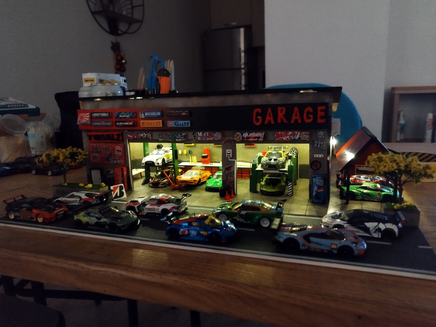 Диорама за hot wheels