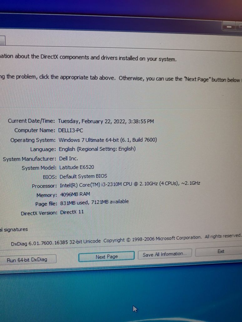 Vând laptop Dell  i3