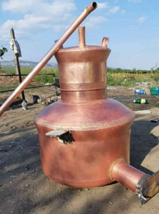 Vand cazane de tuica din cupru alimentar capacitate de 160l