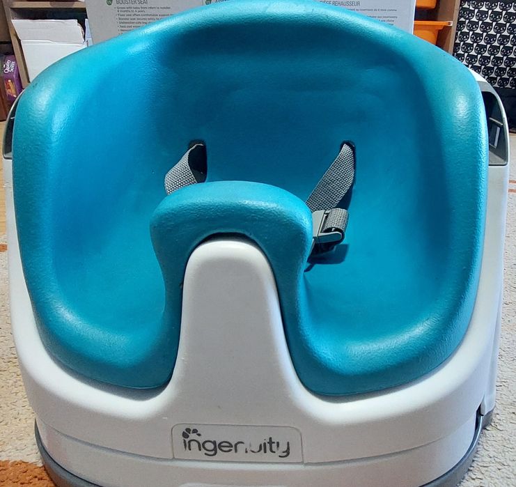 Ingenuity - Scaun masa 2 in 1 Ultramarine Green