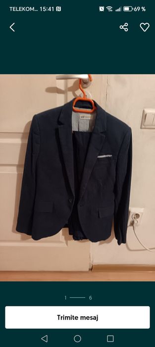 Vând costum H&M mărime 156-158 13-14y