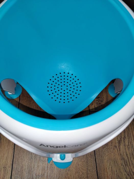 ANGELCARE Мека седалка за баня 6+ мес. Синя