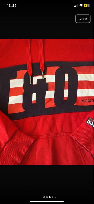 Angelo Litricon hanorac bluza L - rosu hoodie red