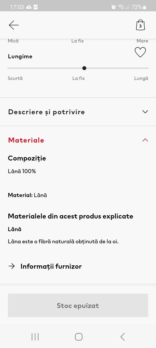 Haine termice de corp lână  100% marime 134 H&M