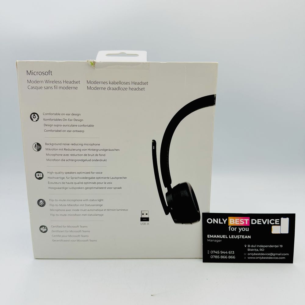 Casti Microsoft Modern Wireless SIGILATE / GARANTIE