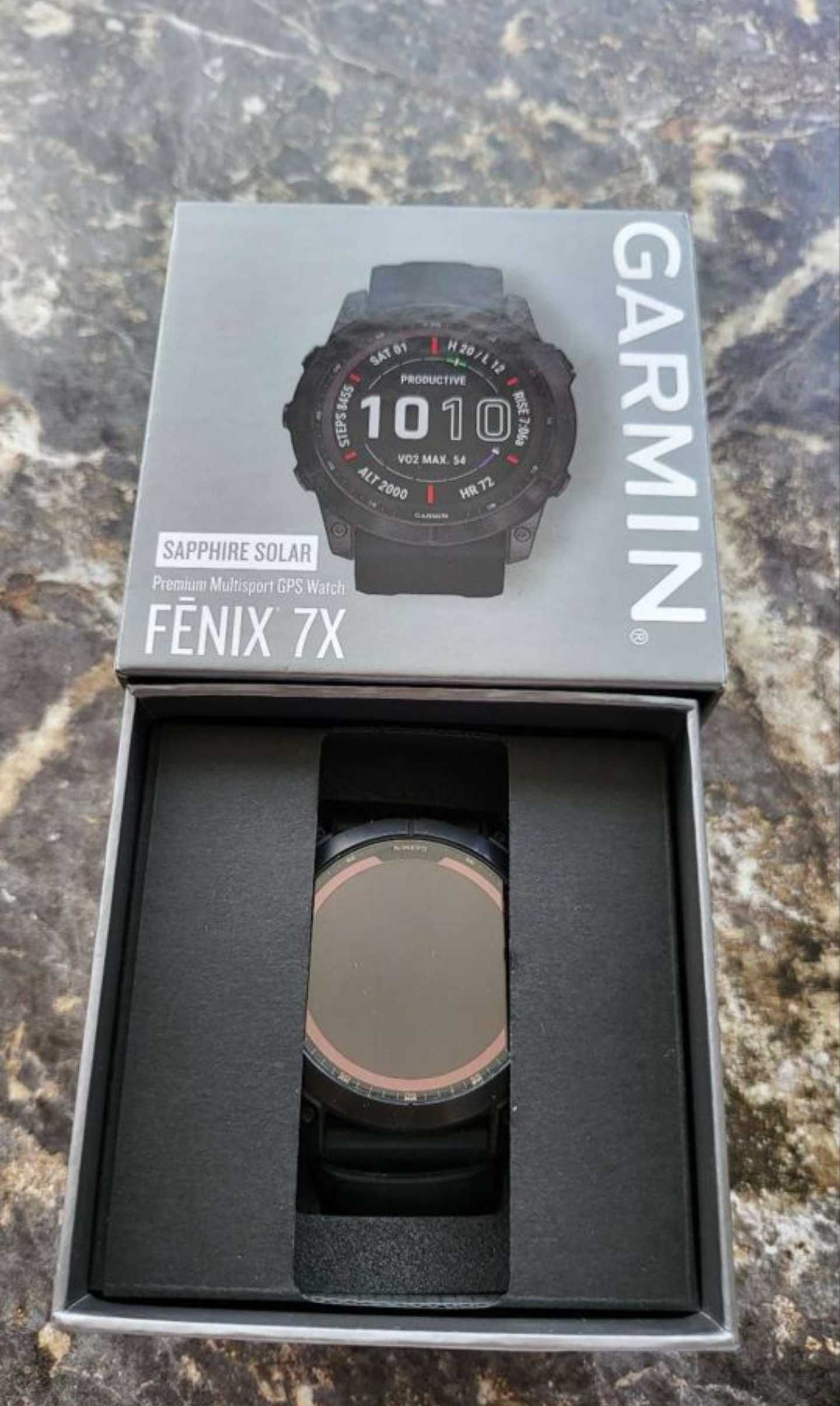 Garmin Fenix 7x Sapphire Solar