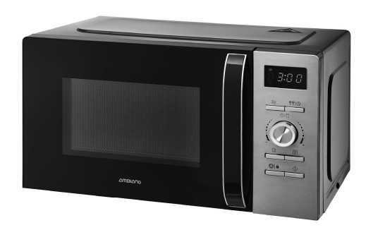 Микровълнова фурна Аmbiano 20l, 700w Черна външен грил