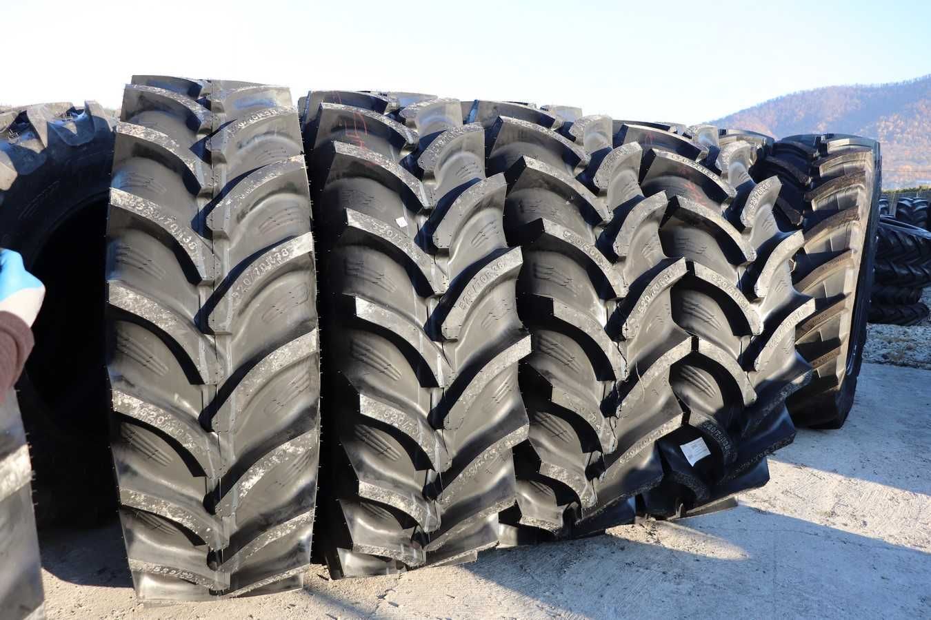 Cauciucuri noi OZKA 520/70R38 anvelope tractor 150A8/147B