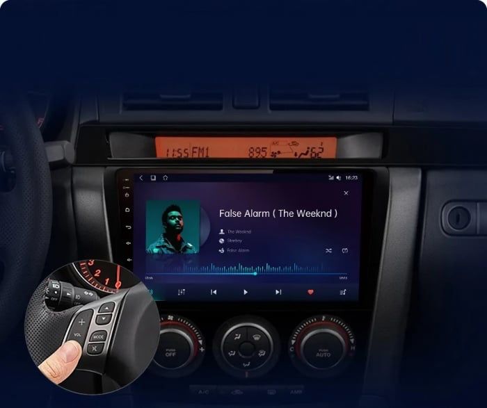 Navigatie Android Mazda 3 Carplay Andorid Auto + Camera Marsarier