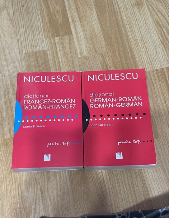 Niculescu dicționar francez și german român