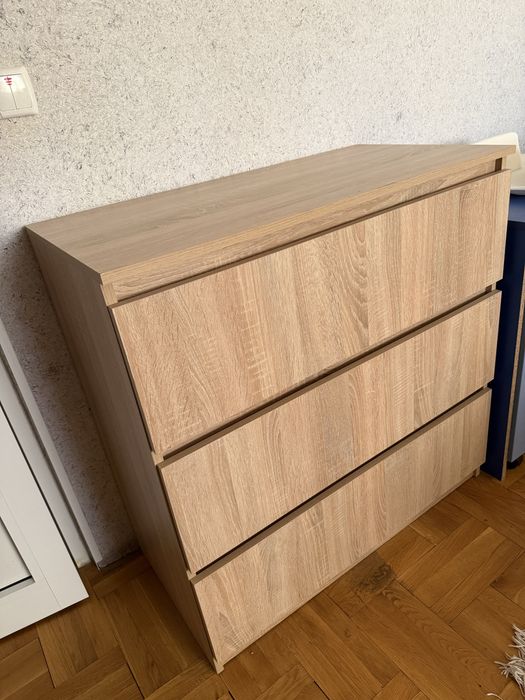 Скрин за спалня, цвят дъб - без забележки