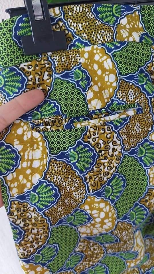 Дамски памучен панталон